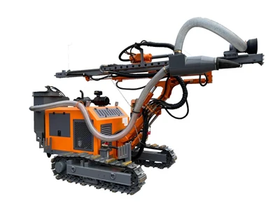 Blast gat crawler boorplatforms voor mijnbouw